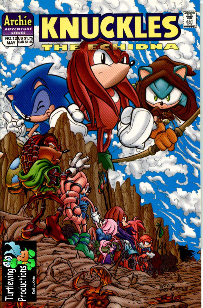 Knuckles - May 1998 Comic cover page